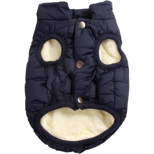 JoyDaog Fleece Lined Dog Jacket: Warm, Windproof Winter Vest