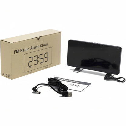 JUSHENG FM Radio Alarm Clock EN8830-1
