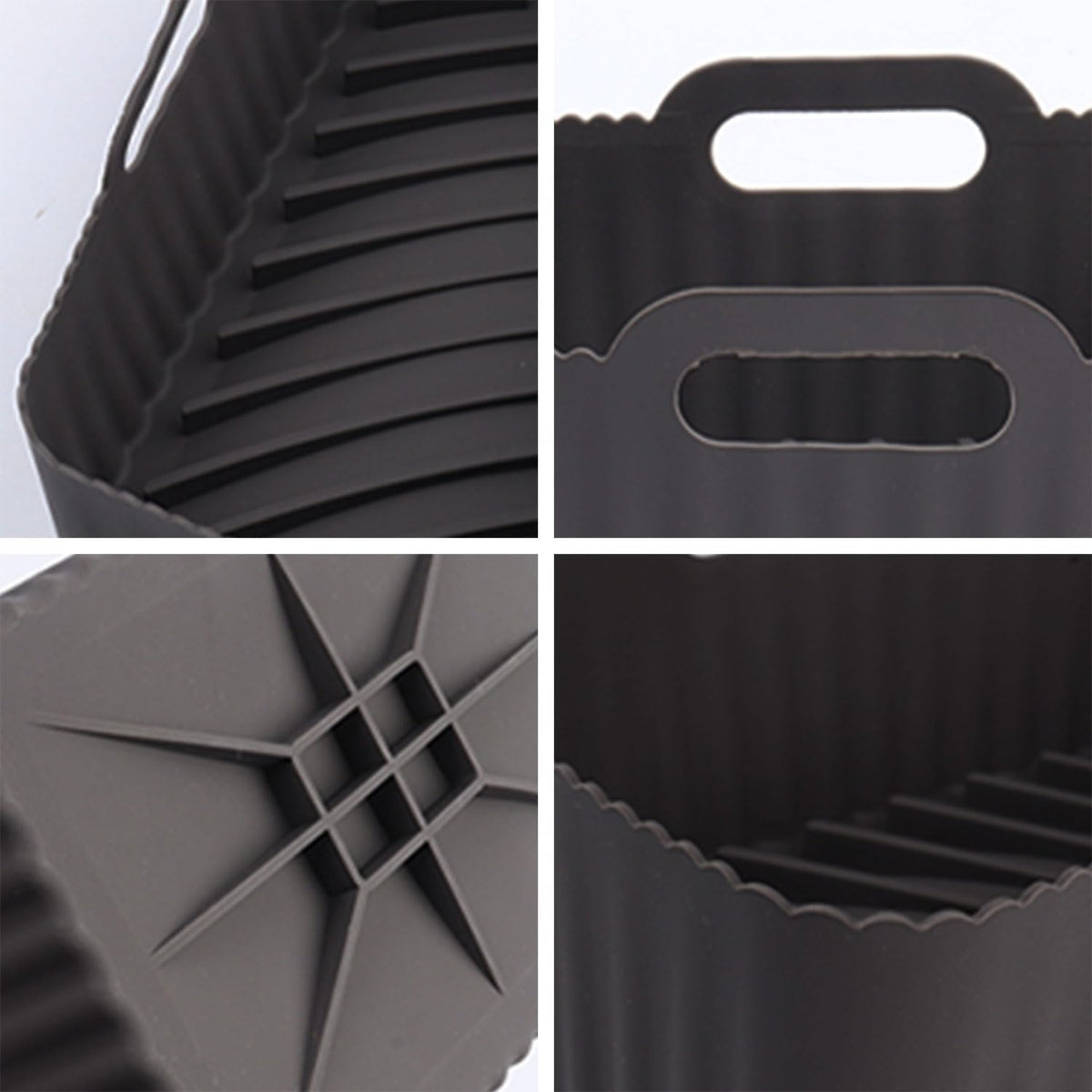 Air Fryer Liners for Ninja AF300 AF400 Silicone 20.5 x 20.5 cm