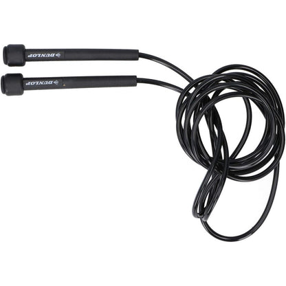 Invero Adjustable 275cm Professional Speed Skipping Rope – Black