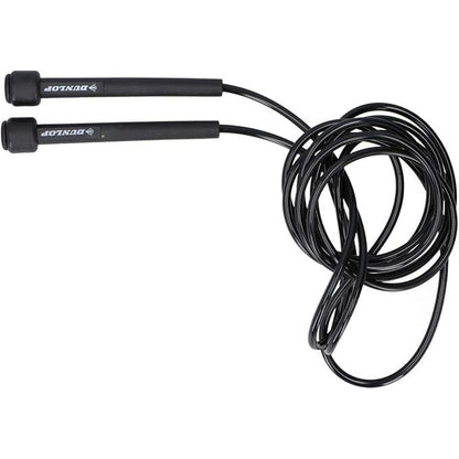 Invero Adjustable 275cm Professional Speed Skipping Rope – Black