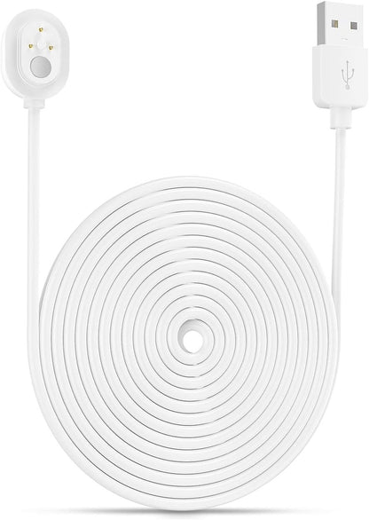 BECEMURU HS0298 Quick Charge 3.0 Magnetic Cable for Arlo Ultra Pro White