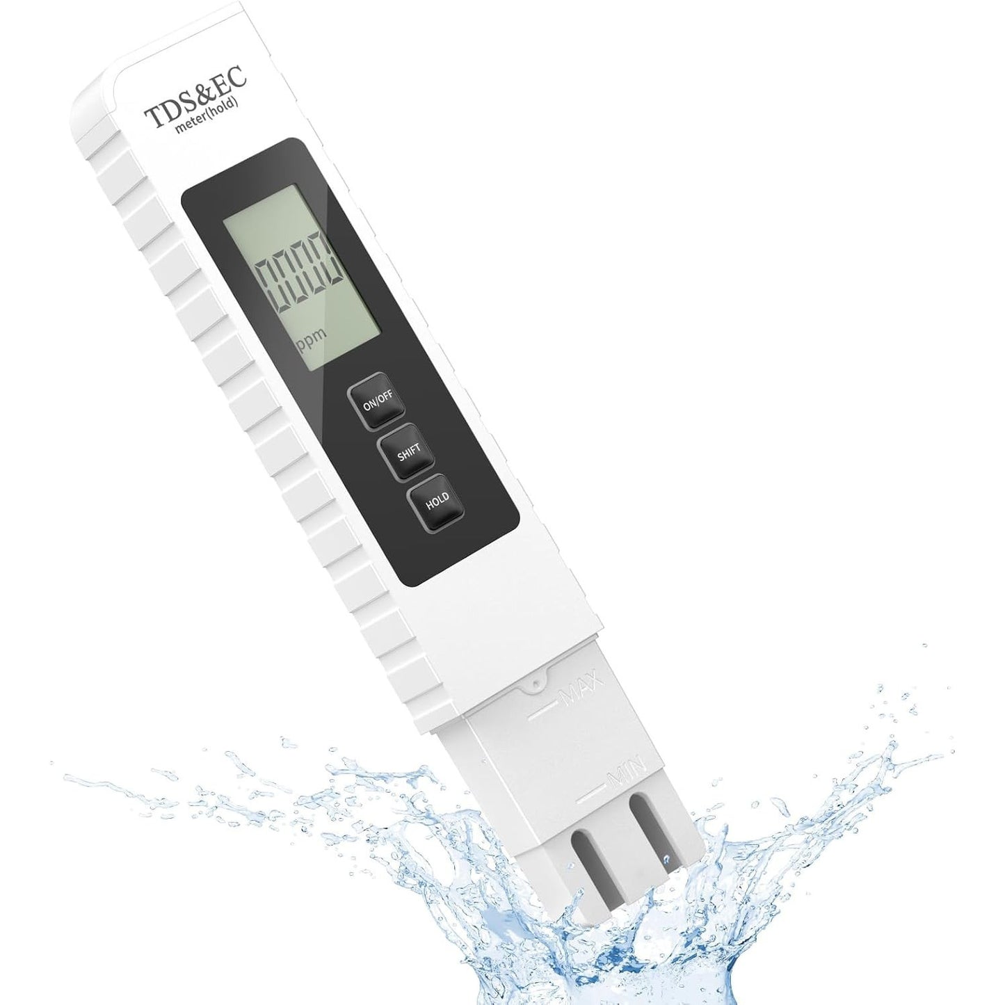 gliship 3-in-1 TDS EC & Temperature Digital Water Tester Portable Meter
