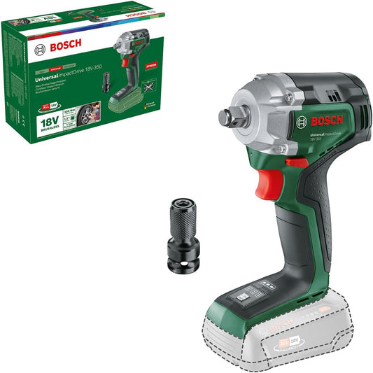 Bosch 18V Cordless Impact Wrench with 350Nm Torque