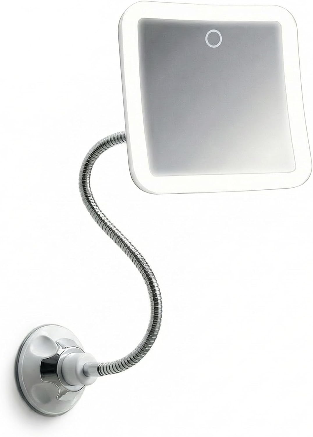 Fancii Mira 2 Plus Rechargeable Flexible 10x Makeup Mirror White