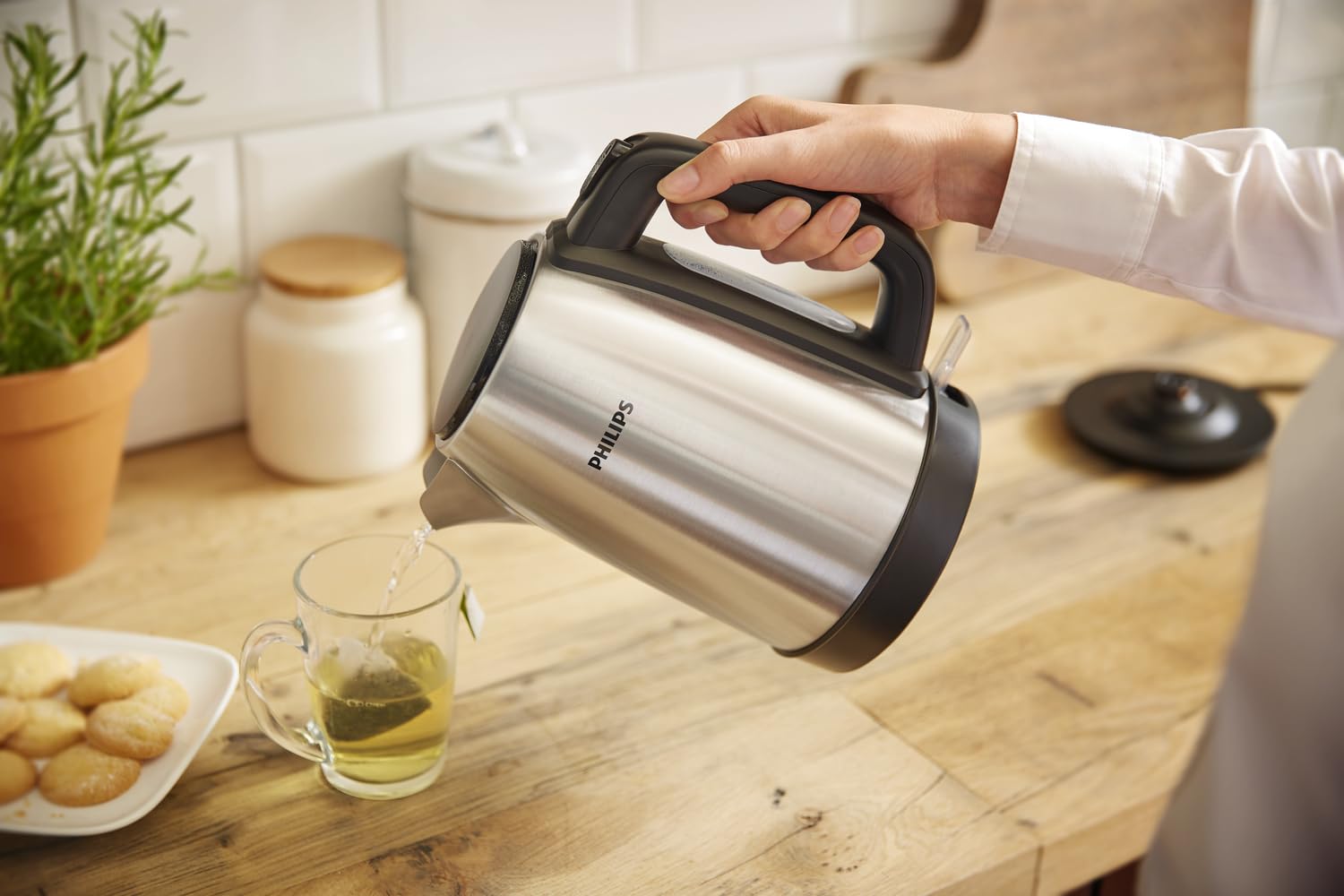 Philips Daily Collection HD9350/90 Electric Kettle Stainless Steel 1.7L 2200W