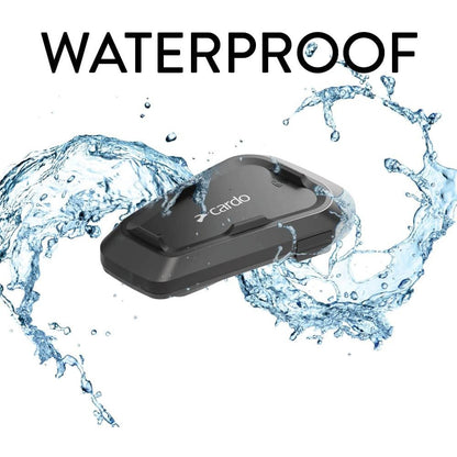 Cardo Spirit HD Dual Pack Bluetooth Motorcycle Intercom with FM