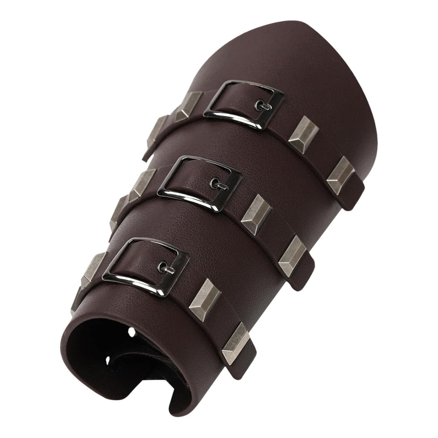 Steampunk Vintage Dark Brown Arm Guard Vambrace for Adults
