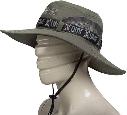 Outdoor Hunting Wide Brim Summer Hat Adjustable Packable Breathable Polyester UPF 50 Protection