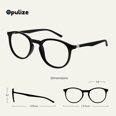 OPULIZE MET Blue Light Blocking Reading Glasses for Adults