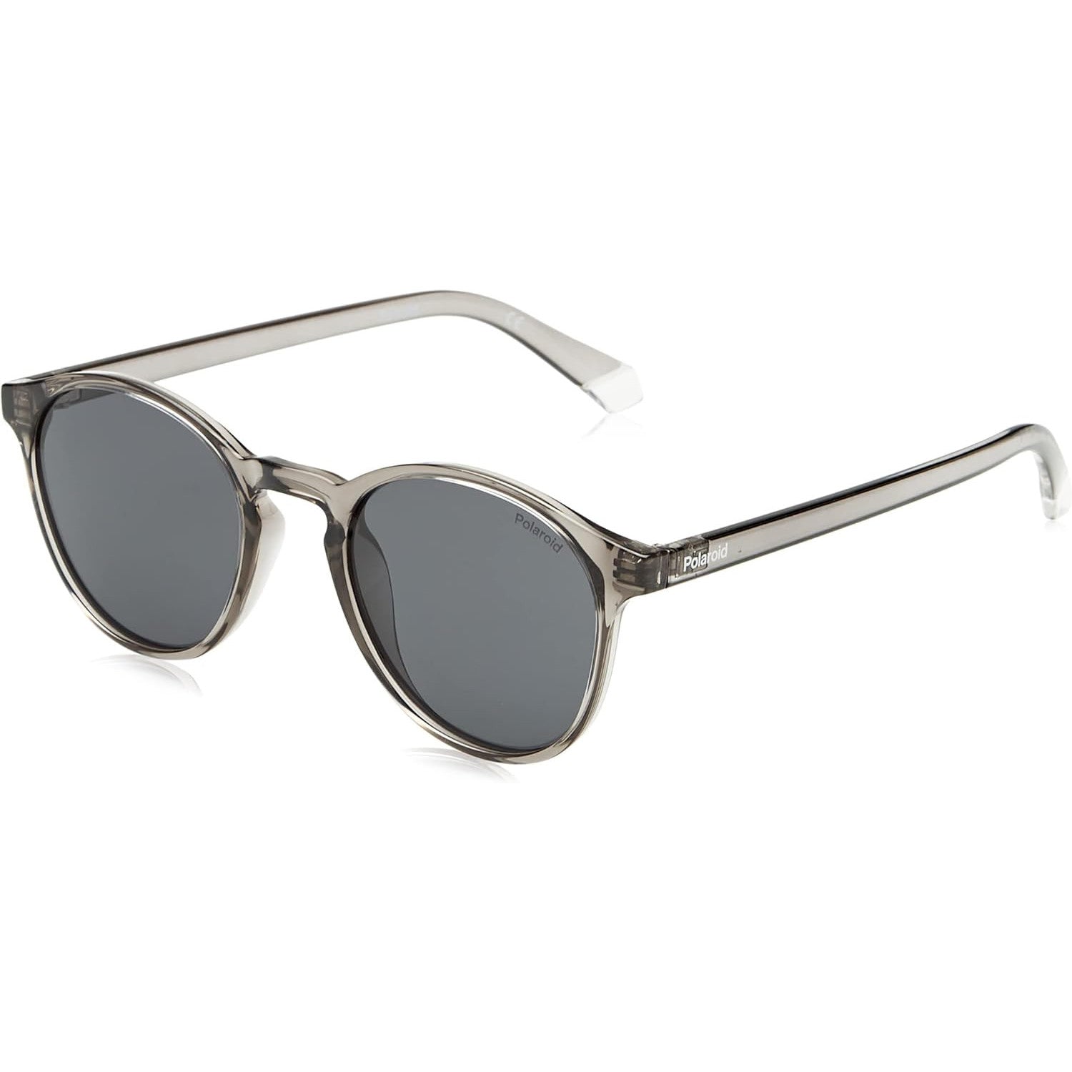 Polaroid Unisex Grey Polarized Sunglasses