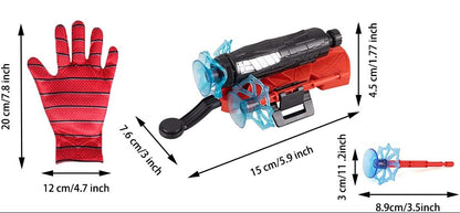 Spider Web Shooter Wrist Launcher Toy Set – Superhero Role‑Playing Fun
