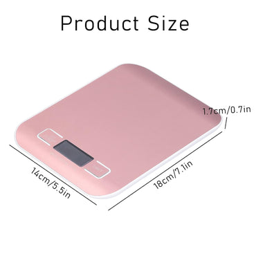 Yuecoom Stainless Steel Digital Kitchen Scale with Auto Shutoff