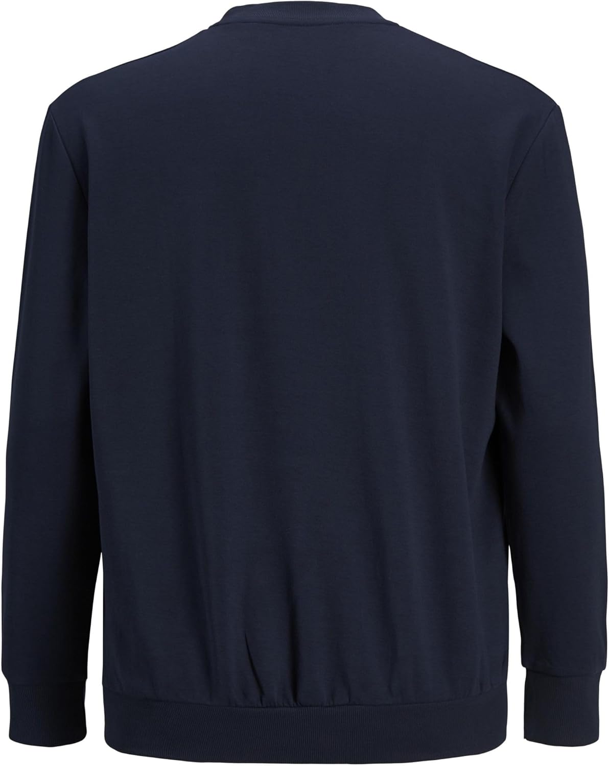 Jack & Jones Navy Plus Size Men's Sweatshirt – Soft Cotton