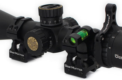 WestHunter Optics Picatinny Rifle Scope Mounting – 25.4mm & 30mm Precision Scope Rings, 36mm Center Height