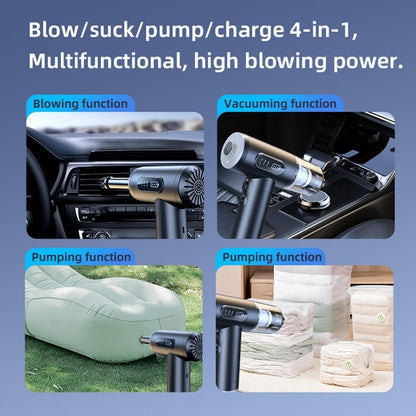 Clyictz Portable Air Vacuum Cleaner 50,000min 3-Mode Handheld