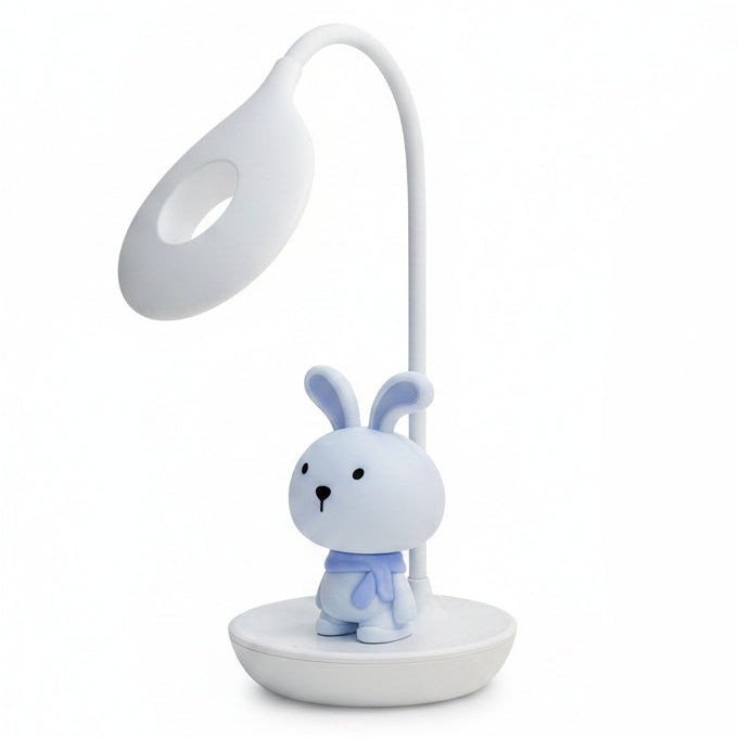 FemKey LED Desk Lamp for Children Cartoon Silicone Eye Protection Rechargeable USB Dimmable Touch Sensor