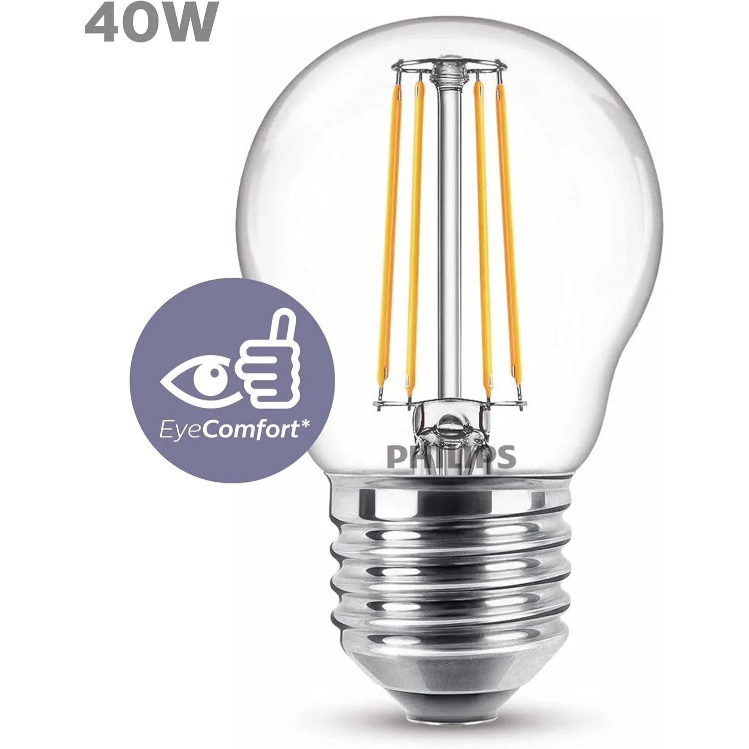 Philips Premium Classic Lustre LED Bulb 4.3W Warm White - Gomix Brands Outlet