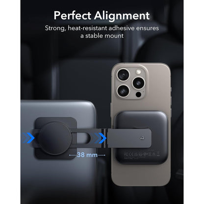 ESR Qi2 Foldable MagSafe Car Mount Charger for iPhone