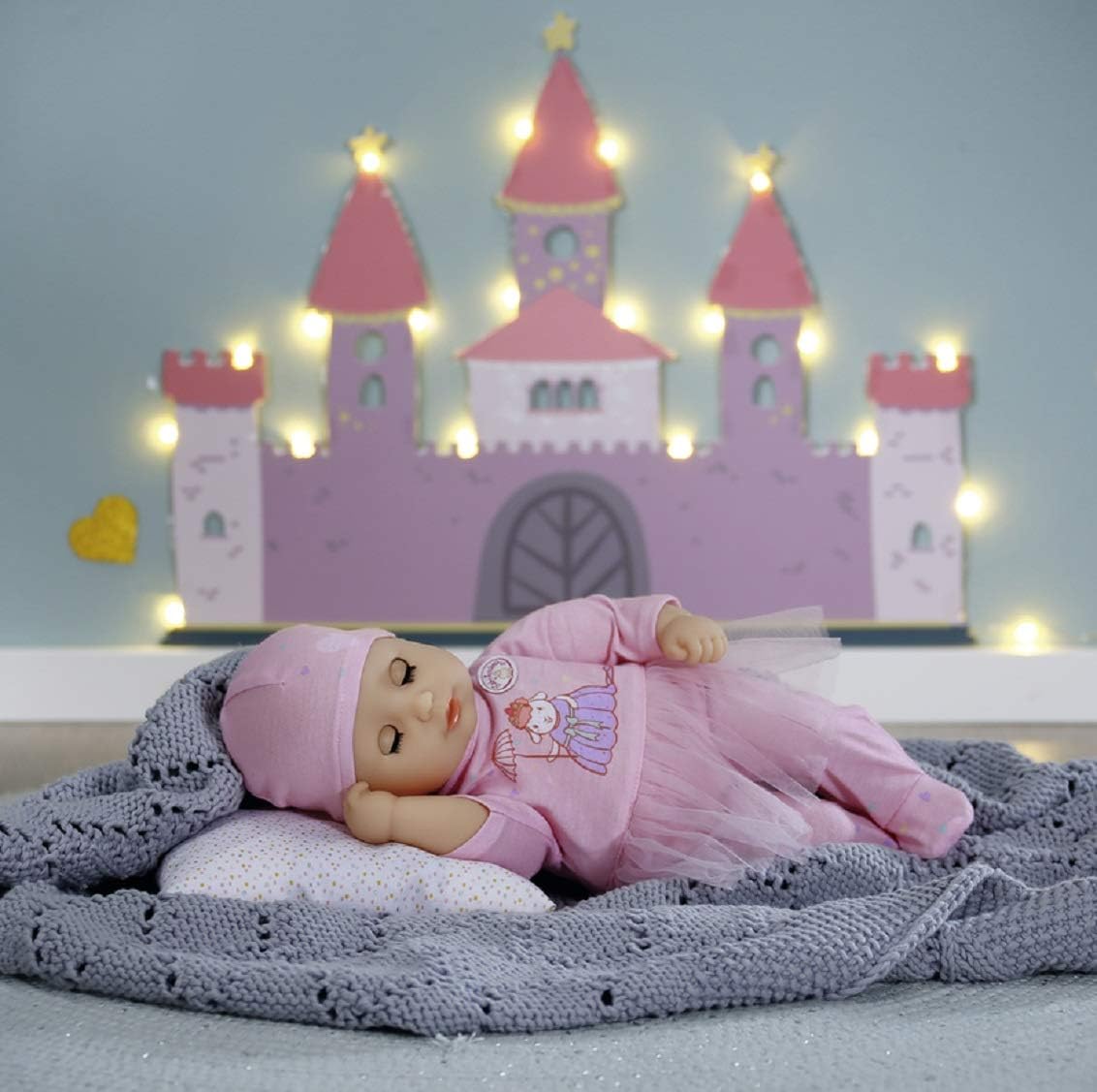 Baby Annabell Sweet 36cm Doll with Princess Romper & Hat