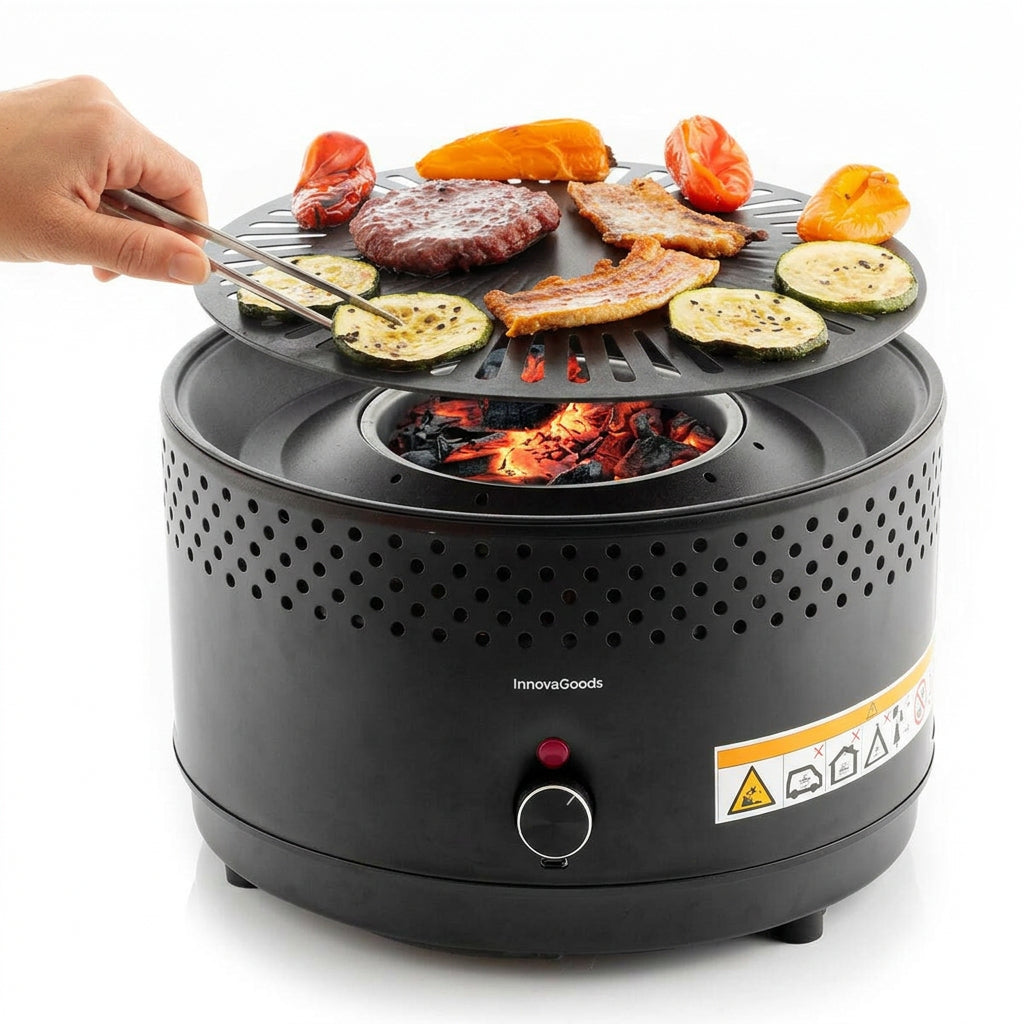 InnovaGoods Smokeless Charcoal Table Grill