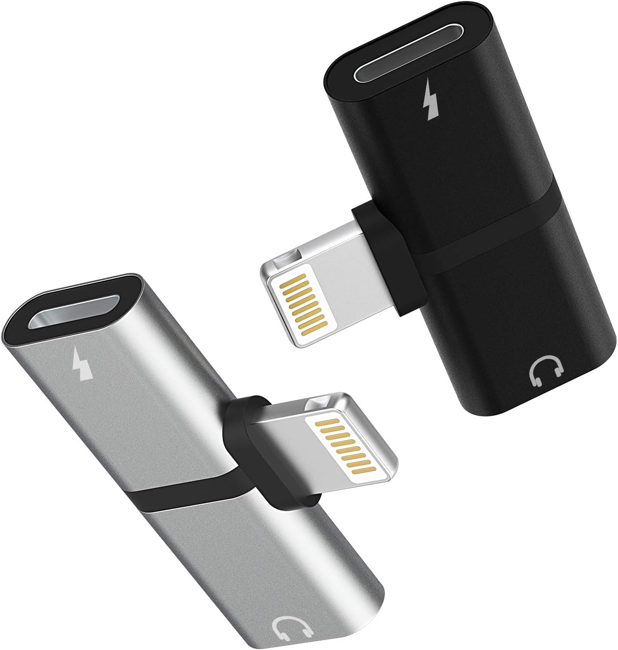 Zoyuzan Lightning to Audio 4‑in‑1 Adapter for iPhone, iPad & iPod