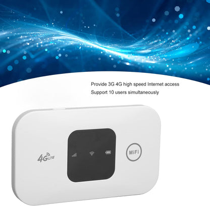 Flexman MF800-2 Portable Mobile WiFi Hotspot White
