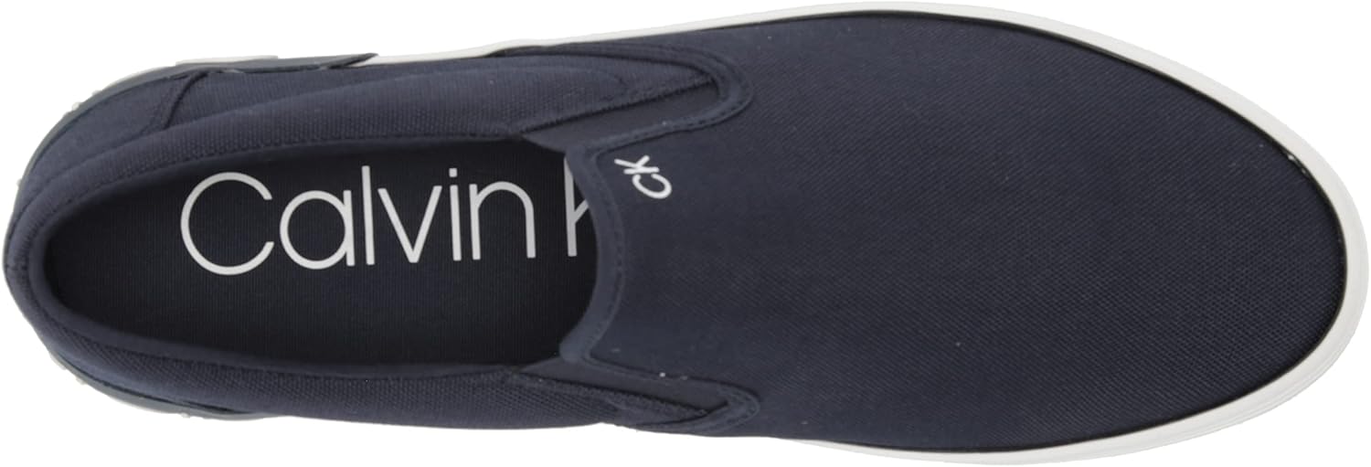 Calvin Klein Men's Ryor Slip-On Sneaker with Elastic Vents