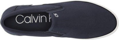 Calvin Klein Men's Ryor Slip-On Sneaker with Elastic Vents