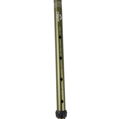 CRIVIT Aluminum Walking Pole with EVA Grip 105–120 cm - 1Pc