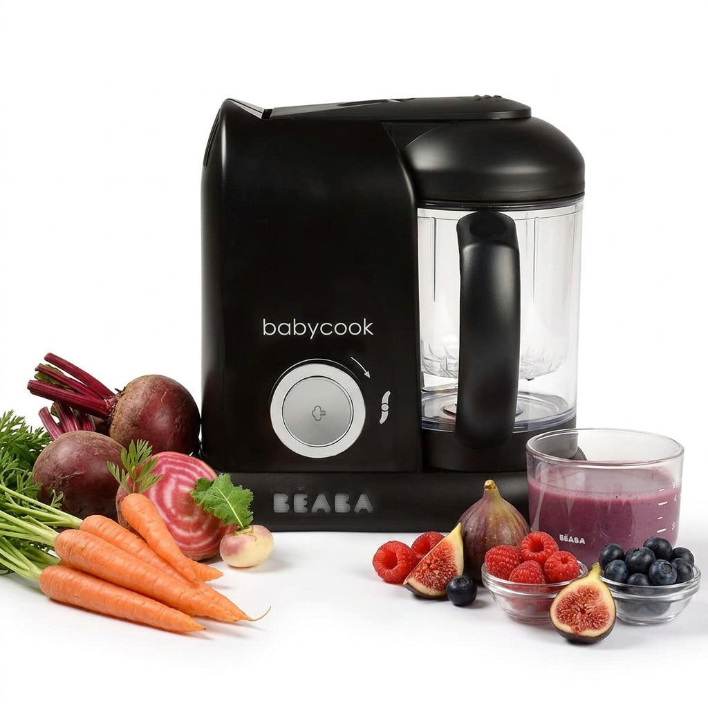 Béaba Babycook Solo 4 in 1 Baby Food Maker 1.1L Black