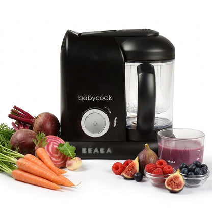 Béaba Babycook Solo 4 in 1 Baby Food Maker 1.1L Black