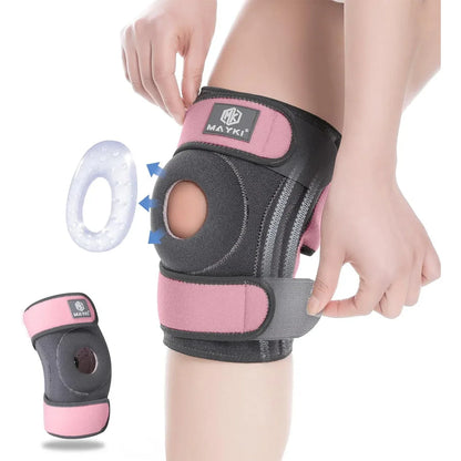 MAYKI Adjustable Breathable Knee Brace with Patella Gel Pad for Women - Gomix Brands Outlet