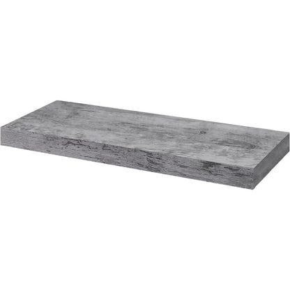 WOLTU Grey Oak Floating Wall Shelf 40cm with 10kg Capacity