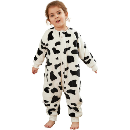 Cow Print Baby Sleeping Bag with Feet, 2.0 Tog, 100cm