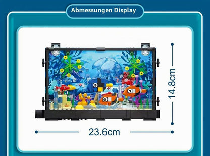 Pasyru Aquarium Building Set with LED Light 725 Pieces