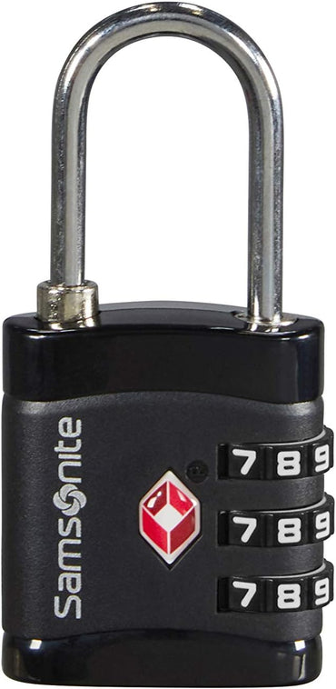 Samsonite Global TSA Luggage Lock: Secure Your Travels with This Compact Black