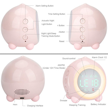 PROKING Digital Alarm Clock for Kids Powered with LED