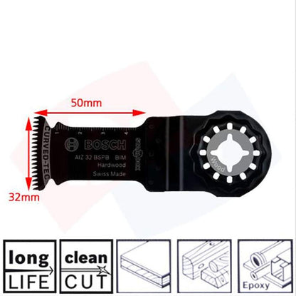 Bosch 5-Piece Starlock Tungsten Carbide Blade Set