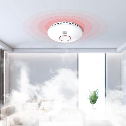Andyssey GS558D Smart WiFi Smoke Detector with Magnetic Holder
