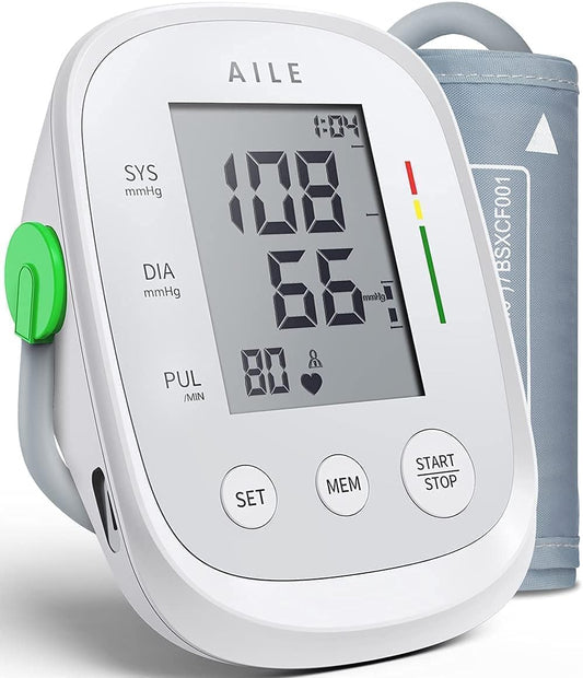 AILE X5 Large Cuff Digital Blood Pressure Monitor Dual User