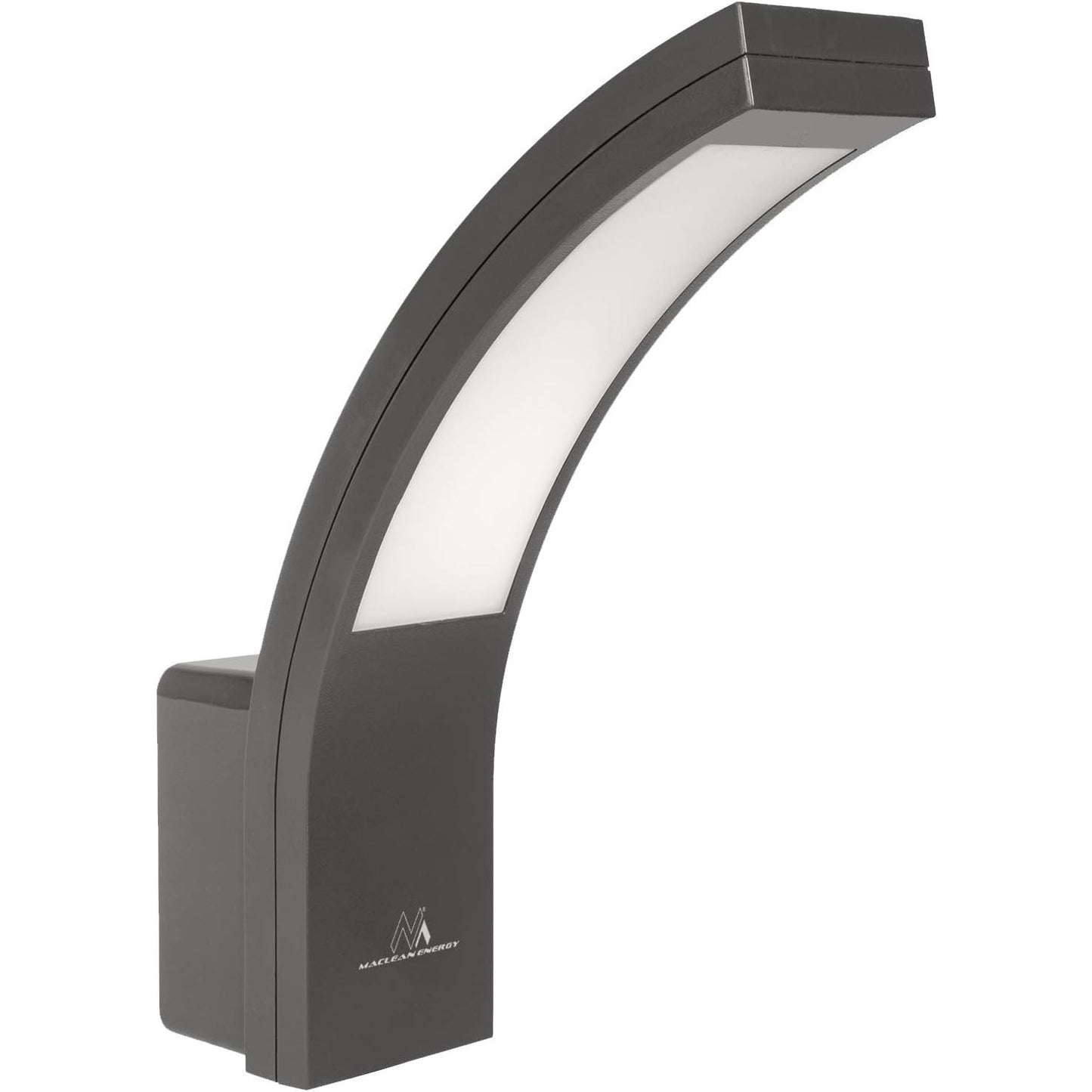 Maclean MCE343 Facade LED Lamp 800lm 10W IP54 Outdoor Wall Lamp Energy Saving Gray