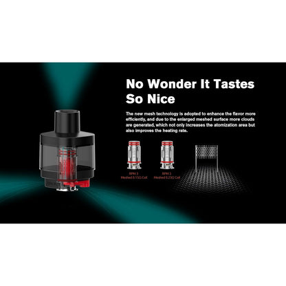 SMOK RPM 5 Black Leather 2ml Pod Kit 2000mAh Battery