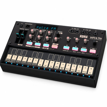 Korg Volca FM2 Digital Synthesizer w/ 6 Voices and 16-step Sequencer
