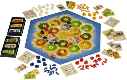 Catan Board Game: Strategic Resource Trading, Settlement Building for Family Fun
