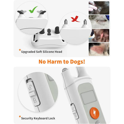 ACCWORK Rechargeable Dog Training Collar Long-Range, Vibration, Shock, Waterproof - Gomix Brands Outlet