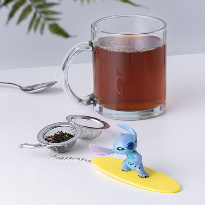 Paladone Disney Stitch Surfing Tea Infuser – Stainless Steel