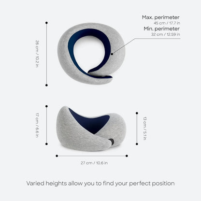 Ostrichpillow Go Neck Pillow: Premium Memory Foam Airplane Travel Pillow - Gomix Brands Outlet