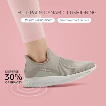 STQ Women's Slip-On Memory Foam Comfortable Walking Shoes