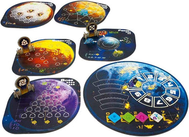 Space Gate Odyssey Strategy Board Game for 2-4 Players